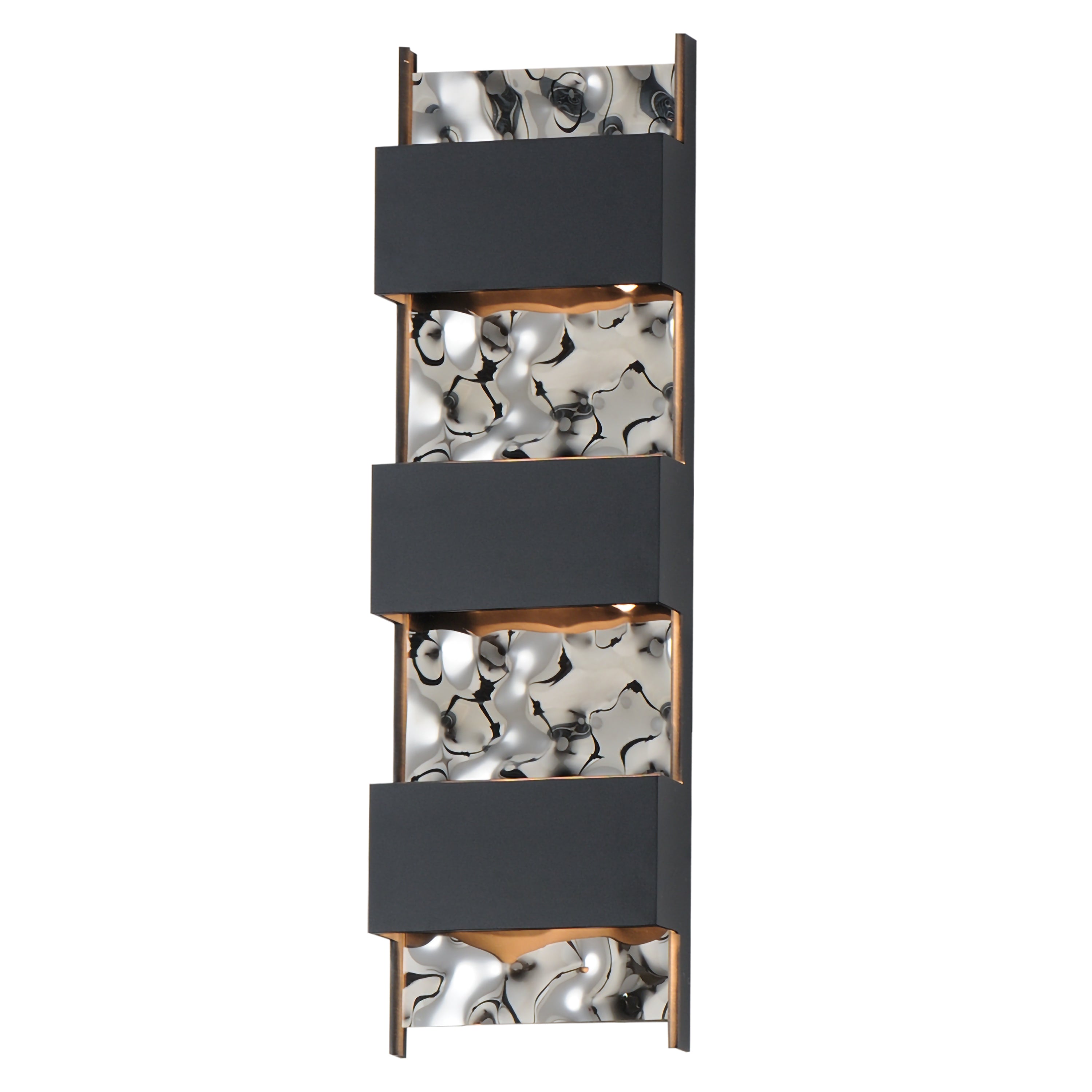 Coulee-Outdoor Wall Mount Outdoor l Wall ET2 x6.25x20.5 Black 