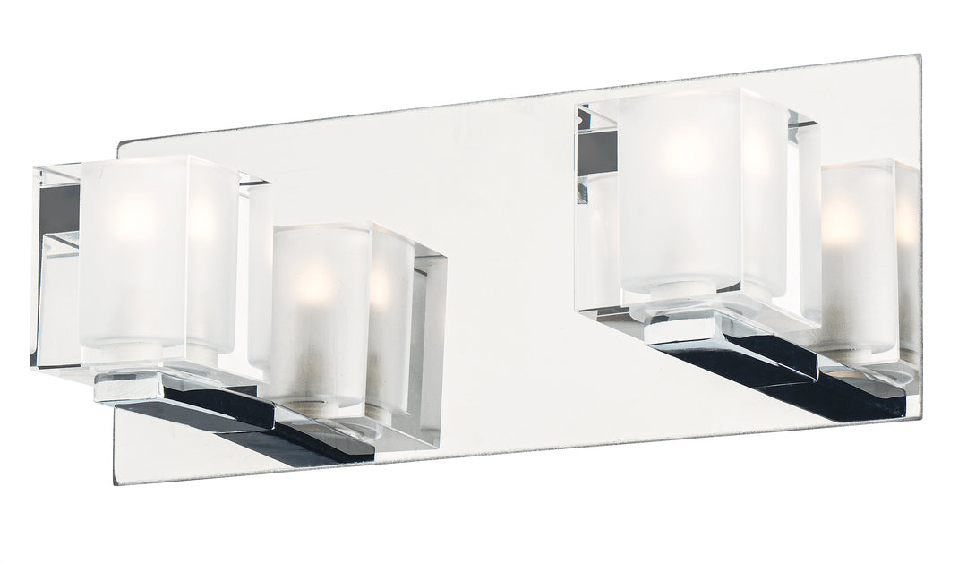 Blocs LED-Wall Sconce Wall Sconces ET2 x11.75x4.75 Polished Chrome 