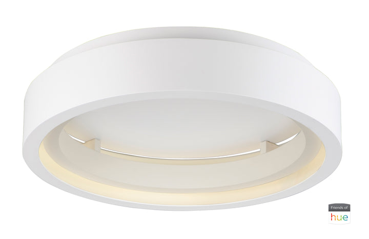 iCorona FoH-Smart Light Wall Decor ET2 23.5x23.5x5.5 Matte White 