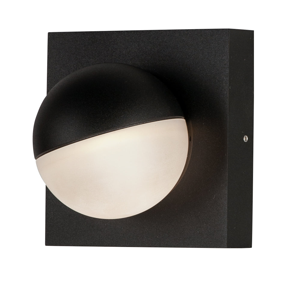Alumilux Majik-Wall Sconce Wall Light Fixtures ET2 x4.25x4.25 Black 