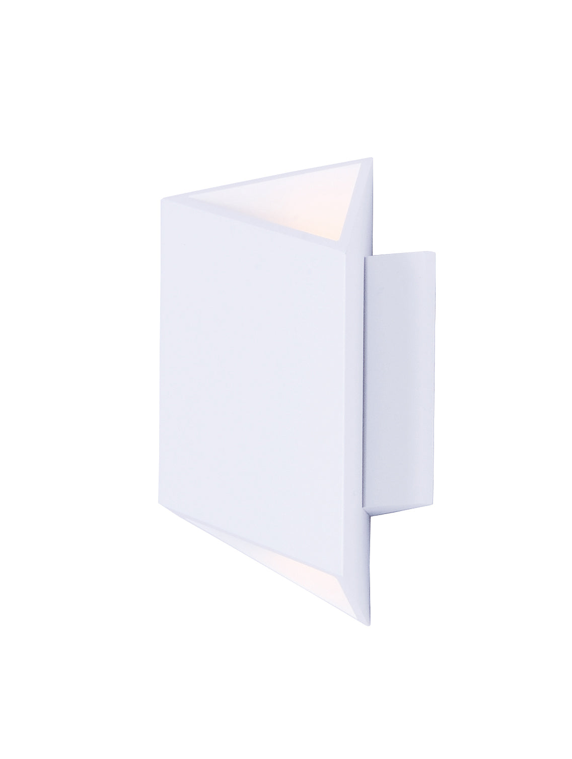 Alumilux Facet-Outdoor Wall Mount Outdoor l Wall ET2 x7x8.5 White 