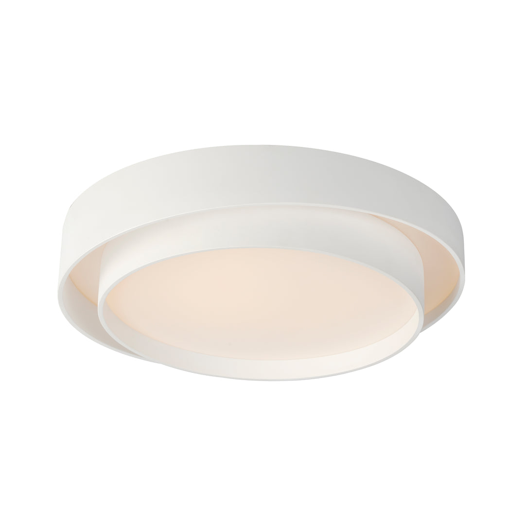 Ziggurat-Flush Mount Ceiling Flush Mounts ET2 24x24x4.75 White 