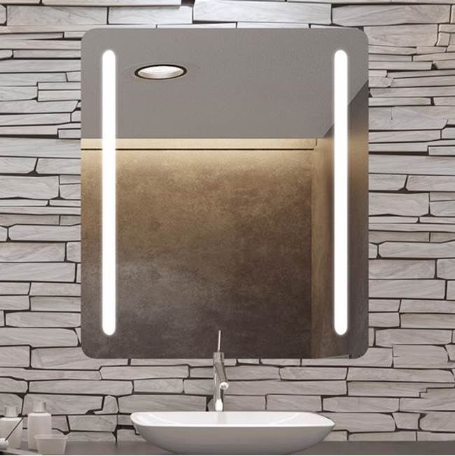 Electric Mirror Bela™ LED Lighted Mirror LED Vanity Mirrors Electric Mirror 36 x 42 x 1.75 Yes 