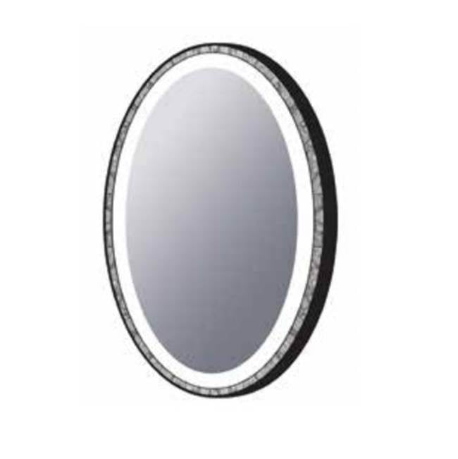 Electric Mirror Barcelona™ Lighted Mirror LED Vanity Mirrors Electric Mirror 36.5 x 41.5 x 2.17  