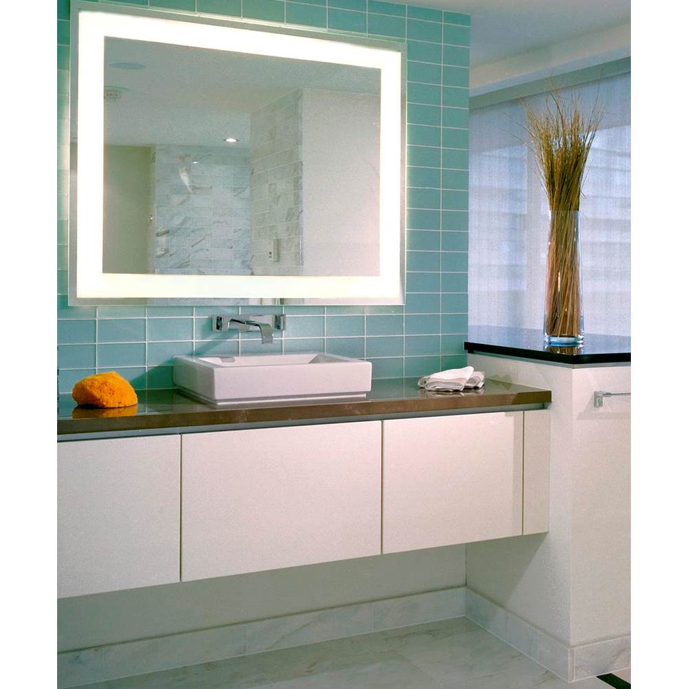 Electric Mirror Integrity™ Lighted Mirror LED Vanity Mirrors Electric Mirror 30 x 42 x 1.75 Yes 