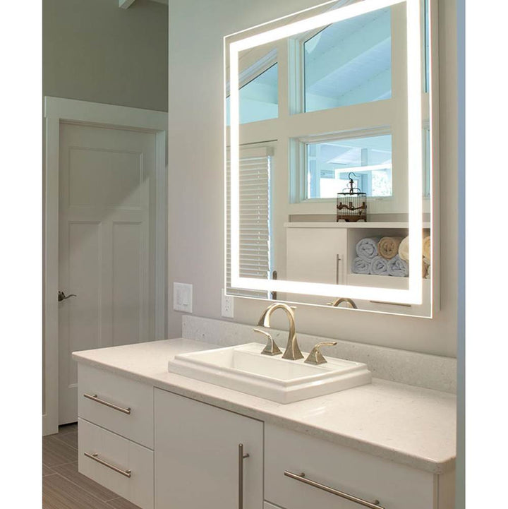 Electric Mirror Integrity™ Lighted Mirror LED Vanity Mirrors Electric Mirror 36 x 36 x 1.75 Yes 