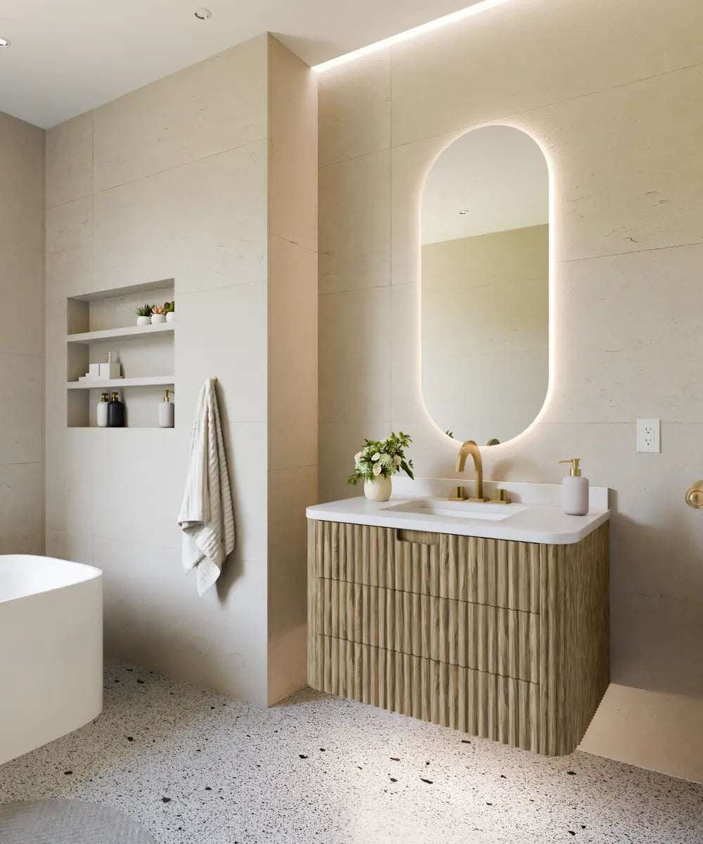 Electric Mirror Ellura lighted vanity mirror