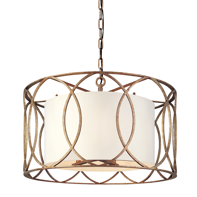 Troy Lighting Sausalito Chandelier Chandeliers Troy Lighting SILVER GOLD 25x25x16.5 