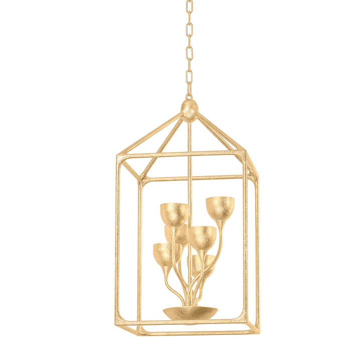 Troy Lighting WESTWOOD Lantern Pendants Troy Lighting VINTAGE GOLD LEAF 15x15.25x28.5 