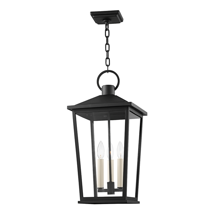 Troy Lighting Soren Lantern Pendants Troy Lighting TEXTURED BLACK 11x11x23.5 