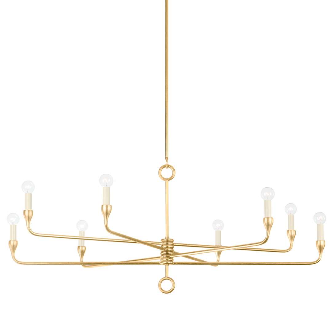 Troy Lighting ORSON Chandelier Chandeliers Troy Lighting VINTAGE GOLD LEAF 41.5x41.5x21 