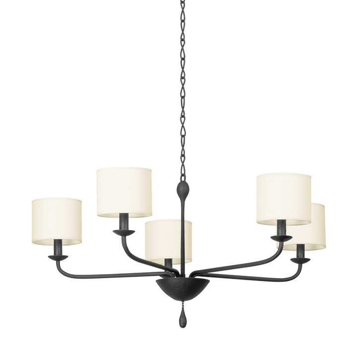 Troy Lighting OSMOND Chandelier Chandeliers Troy Lighting BLACK IRON 36x36x23.5 