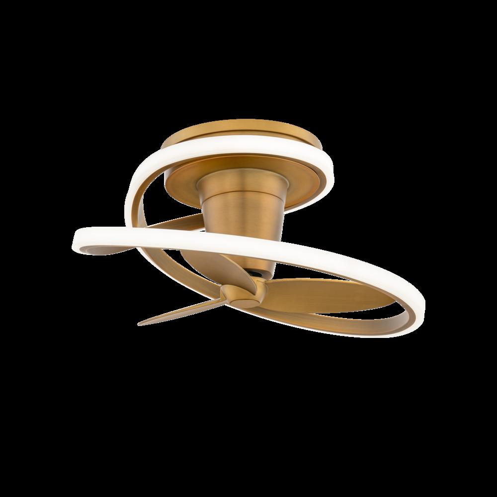 Modern Forms Fans | VELOCE SMART FAN - CCT Brass | FH-D2402-28L-AB