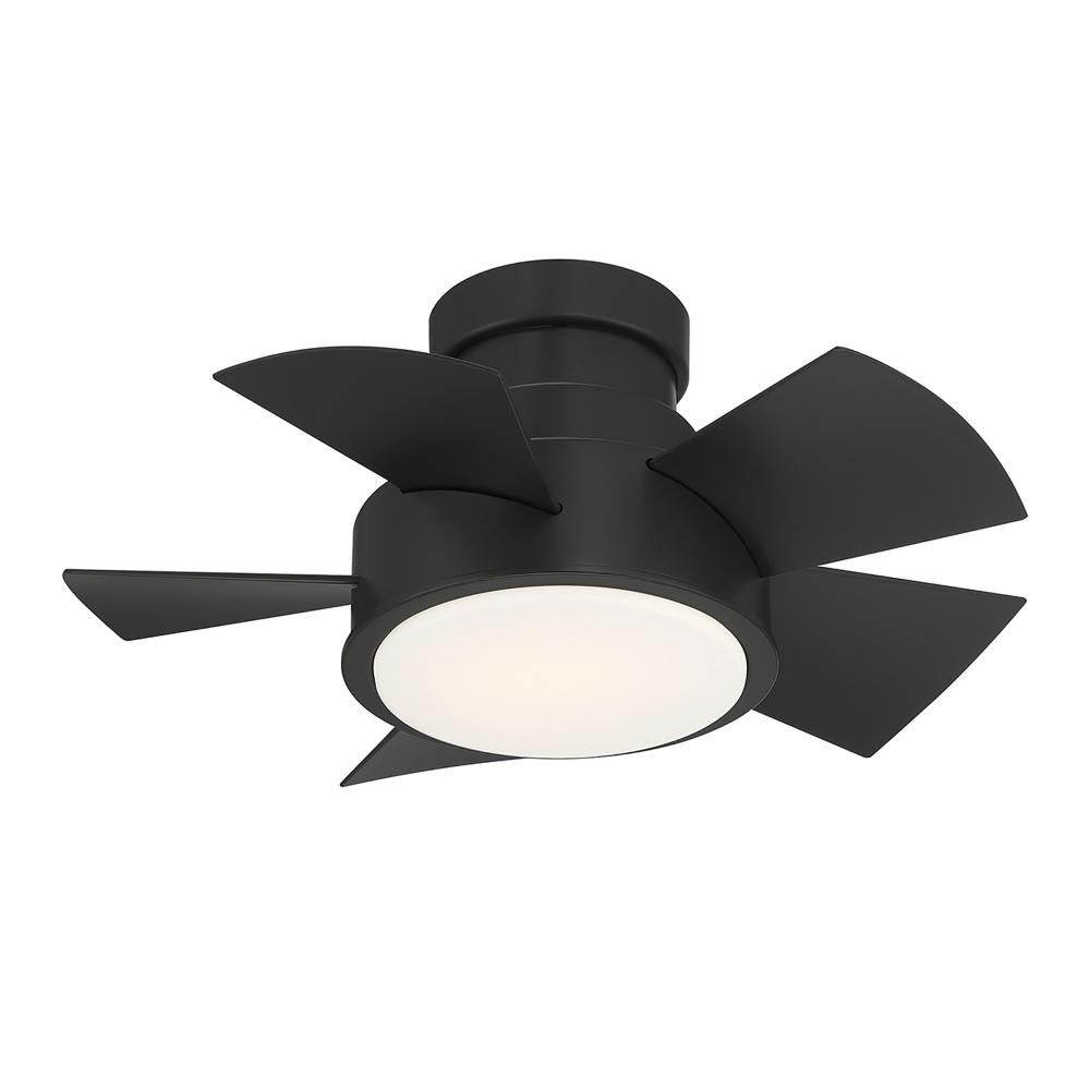 Modern Forms Fans | VOX CEILING FAN FLUSH MOUNT 26IN 3500K Black | FH-W1802-26L-35-MB