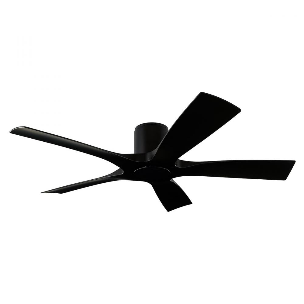 Modern Forms Fans | AVIATOR 5 CEILING FAN FLUSH MOUNT 54IN Black | FH-W1811-5-MB