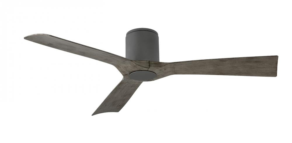 Modern Forms AVIATOR Flush Mount Ceiling Fan FH-W1811-54 Ceiling Hugger Fans Modern Forms Fans Gray  