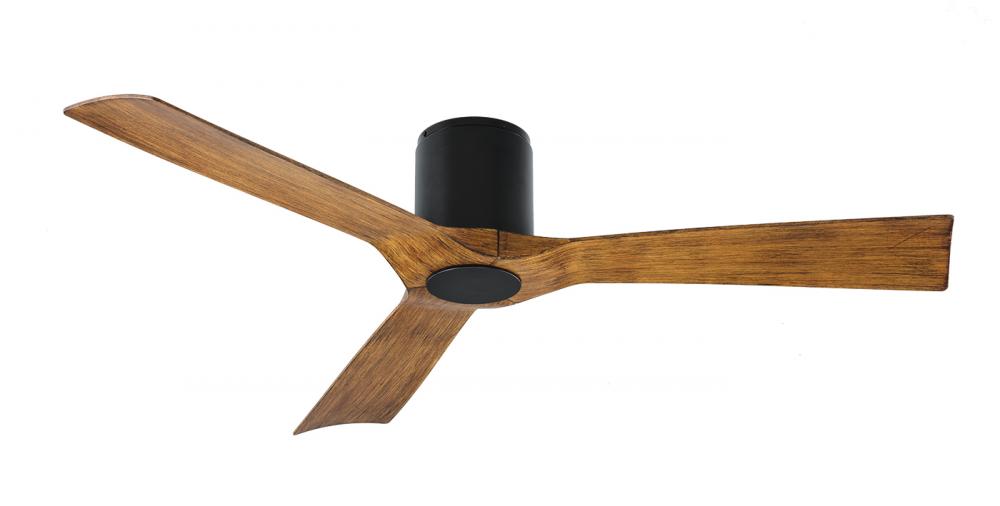 Modern Forms AVIATOR Flush Mount Ceiling Fan FH-W1811-54 Ceiling Hugger Fans Modern Forms Fans Black  