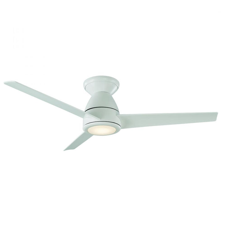 Modern Forms Fans Tip-Top 44" Three Blade Flush Mount Ceiling Fan FH-W2004-44L Ceiling Hugger Fans Modern Forms Fans Matte White  