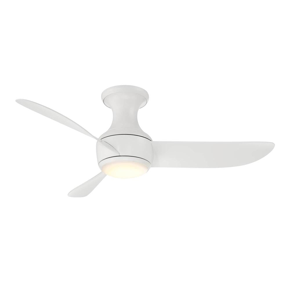 Modern Forms Fans | CORONA CEILING FAN FLUSH 44IN 3500K White | FH-W2203-44L-35-MW