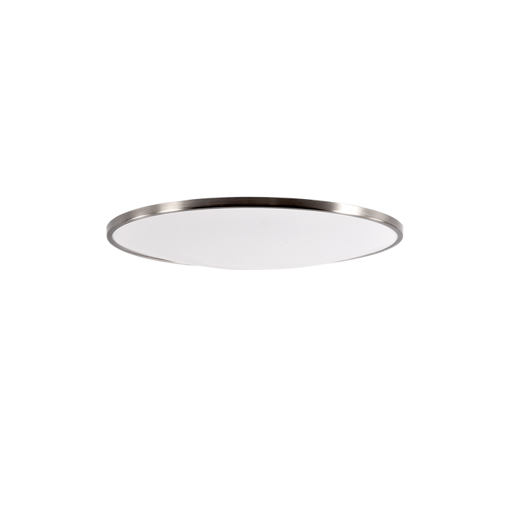 Modern Forms Puck Flush Mount Light Ceiling Flush Mounts Modern Forms Brushed Nickel 13.625x13.625x2.75 