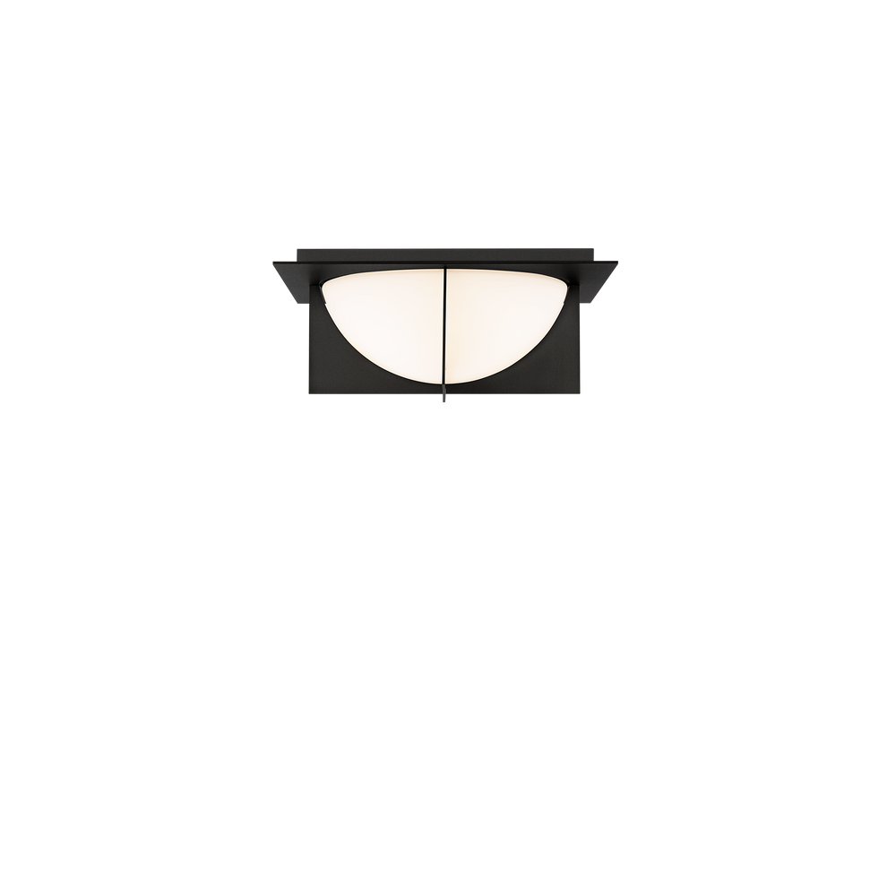 Modern Forms Echelon Flush Mount Light Ceiling Flush Mounts Modern Forms Black 14x14x5.5 