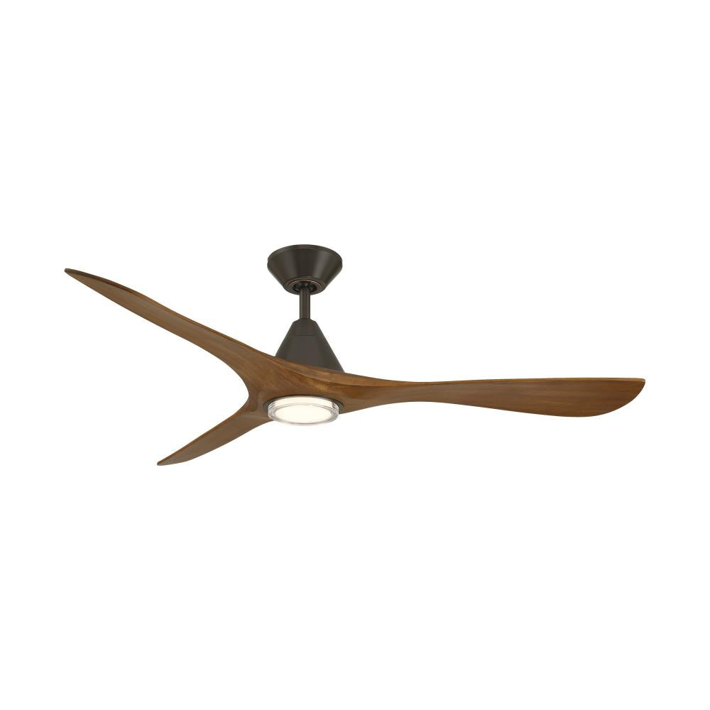 Modern Forms Fans | CARVE CEILING FAN 60IN Bronze | FR-D2504-60L-BZ/DK