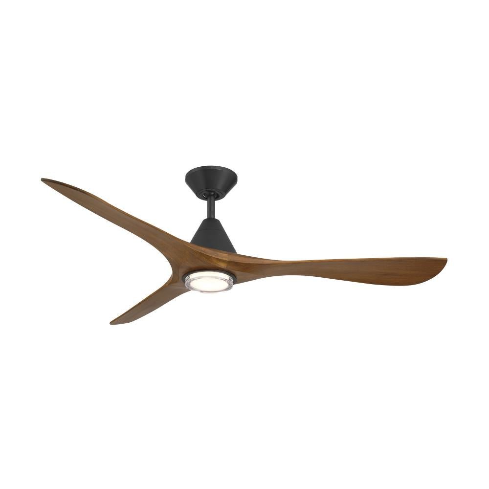 Modern Forms Fans | CARVE CEILING FAN 60IN Black | FR-D2504-60L-MB/DK