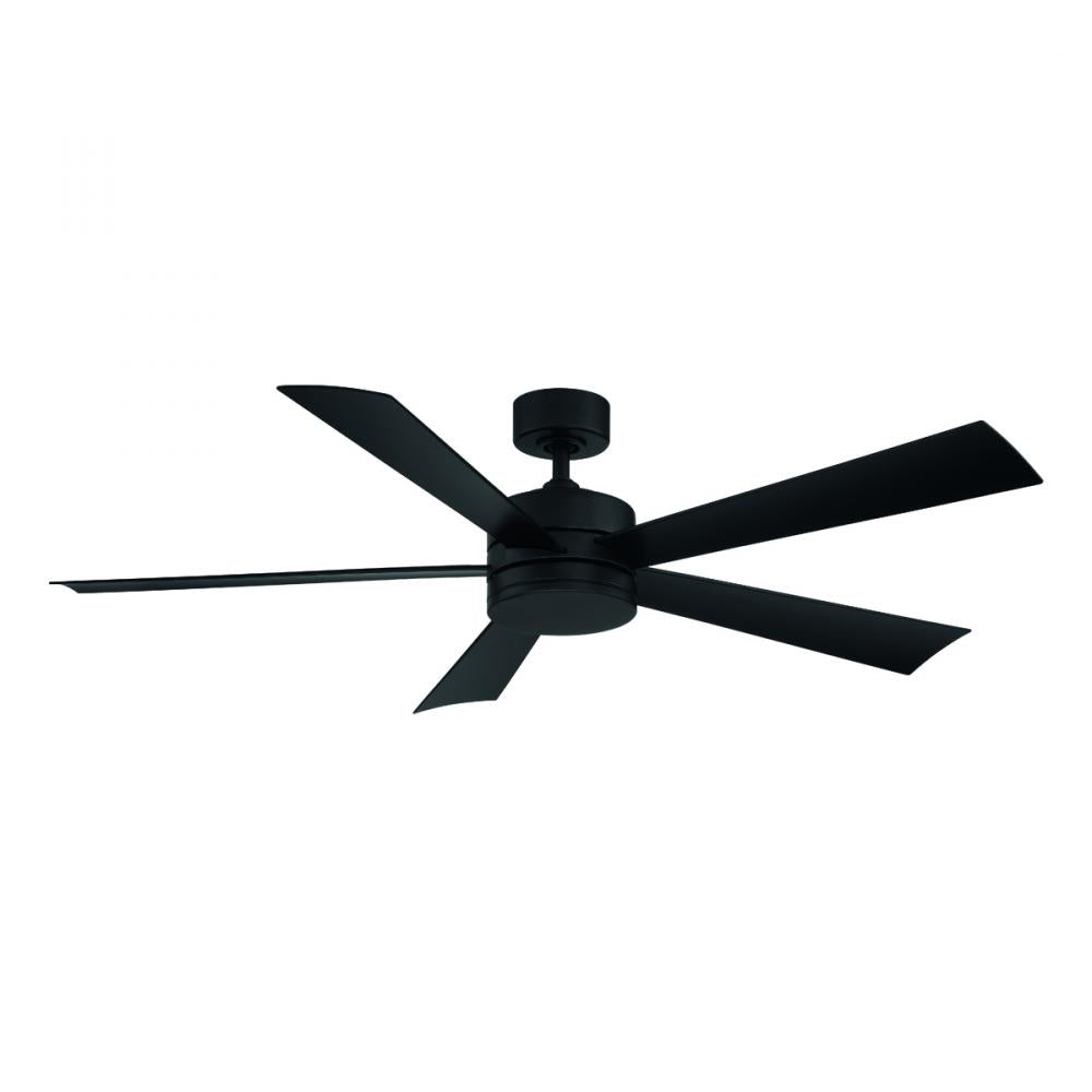 Modern Forms Fans | WYND CEILING FAN 60IN Black | FR-W1801-60L-MB
