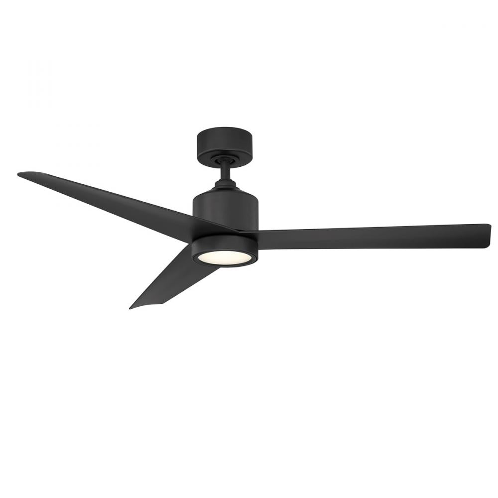 Modern Forms Fans | LOTUS CEILING FAN 54IN Black | FR-W1809-54L-MB