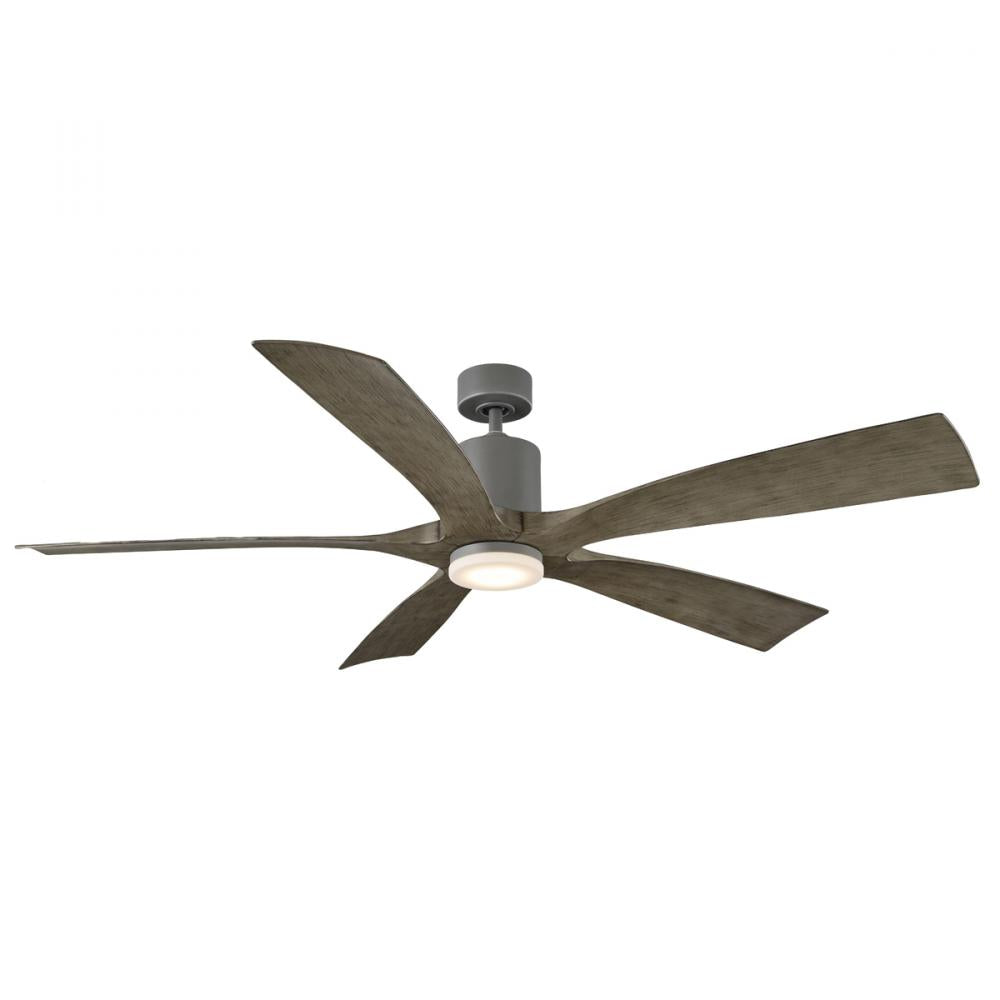 Modern Forms Fans | AVIATOR 5 CEILING FAN 70IN Black|Gray | FR-W1811-70-GH/WG