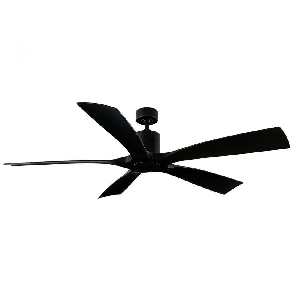 Modern Forms Fans | AVIATOR 5 CEILING FAN 70IN Black | FR-W1811-70-MB