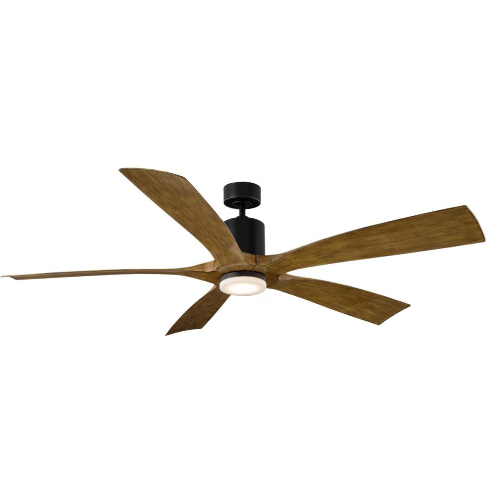 Modern Forms Fans | AVIATOR 5 CEILING FAN 70IN Black | FR-W1811-70-MB/DK