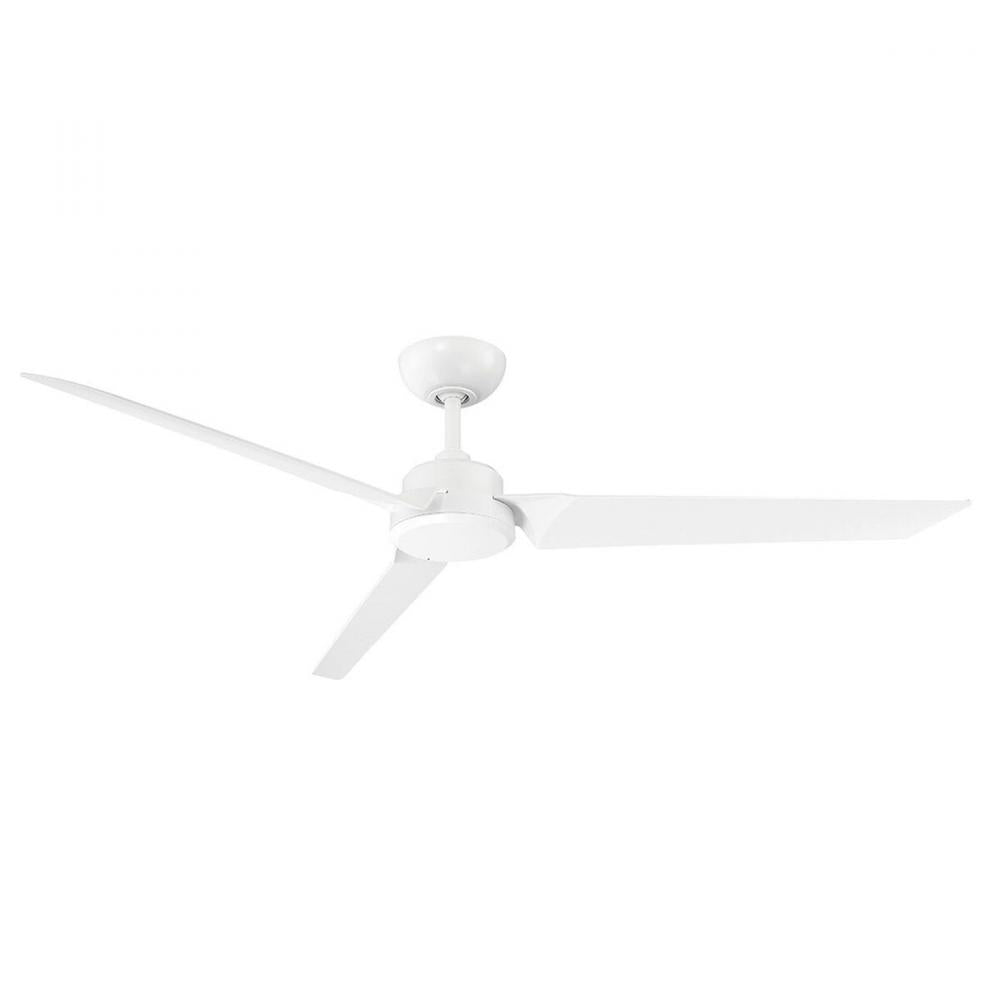 Modern Forms Roboto 62 Downrod FR-W1910-62 Fan Accessories Modern Forms Fans Matte White  