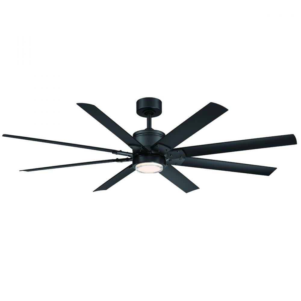 Modern Forms Fans | RENEGADE CEILING FAN 52IN 3500K Black | FR-W2001-52L-35-MB