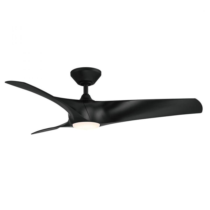 Modern Forms Fans ZEPHYR CEILING FAN 52IN Black - Model FR-W2006-52L-MB*