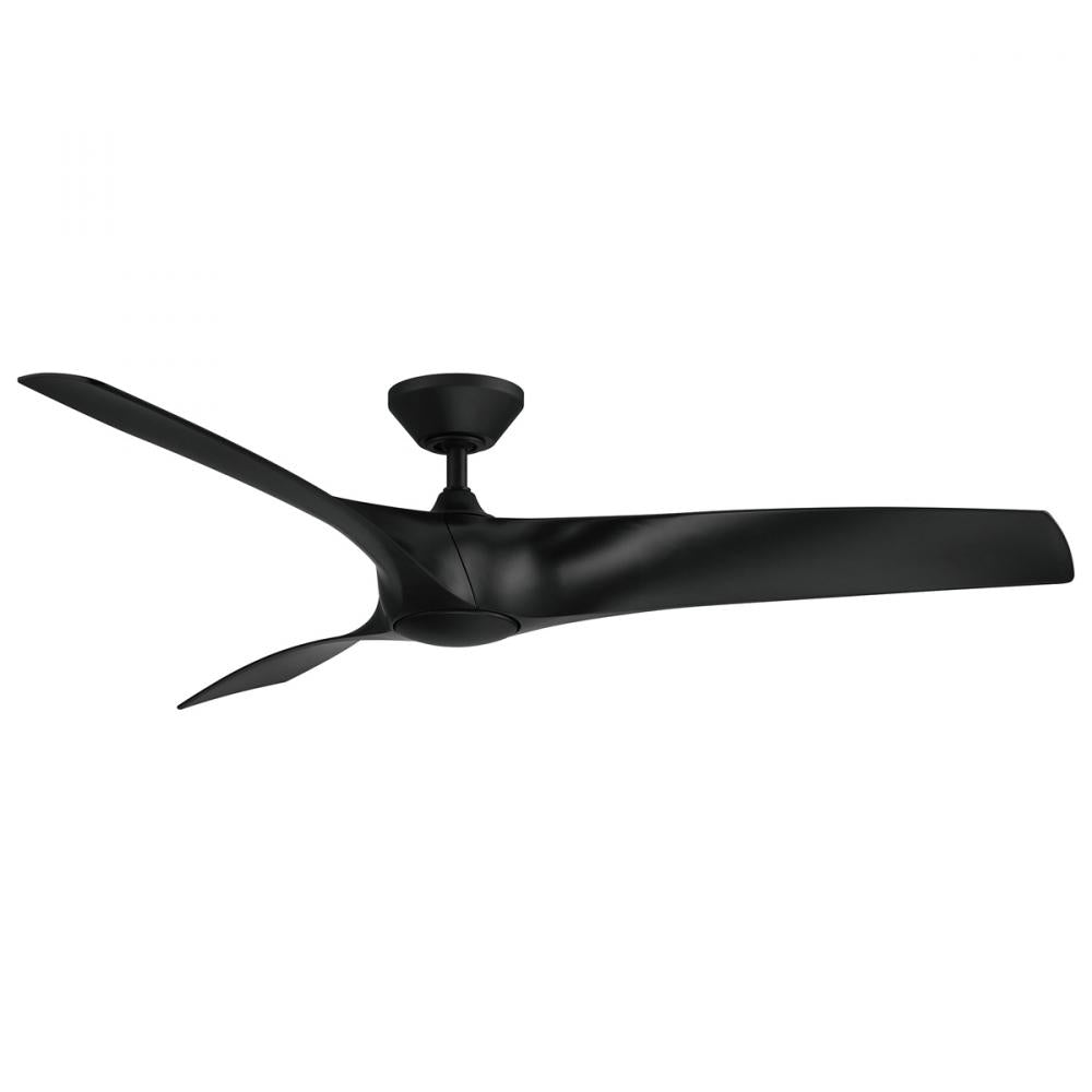 Modern Forms Fans | ZEPHYR CEILING FAN 62IN Black | FR-W2006-62L-MB