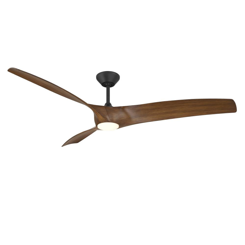 Modern Forms Fans | ZEPHYR CEILING FAN 72IN Black | FR-W2006-72L-MB/DK