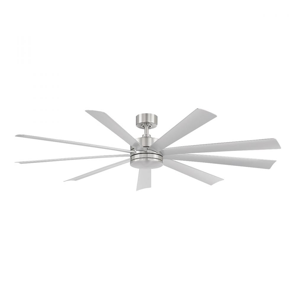 Modern Forms Fans | WYND XL CEILING FAN 72IN Steel | FR-W2101-72L-SS