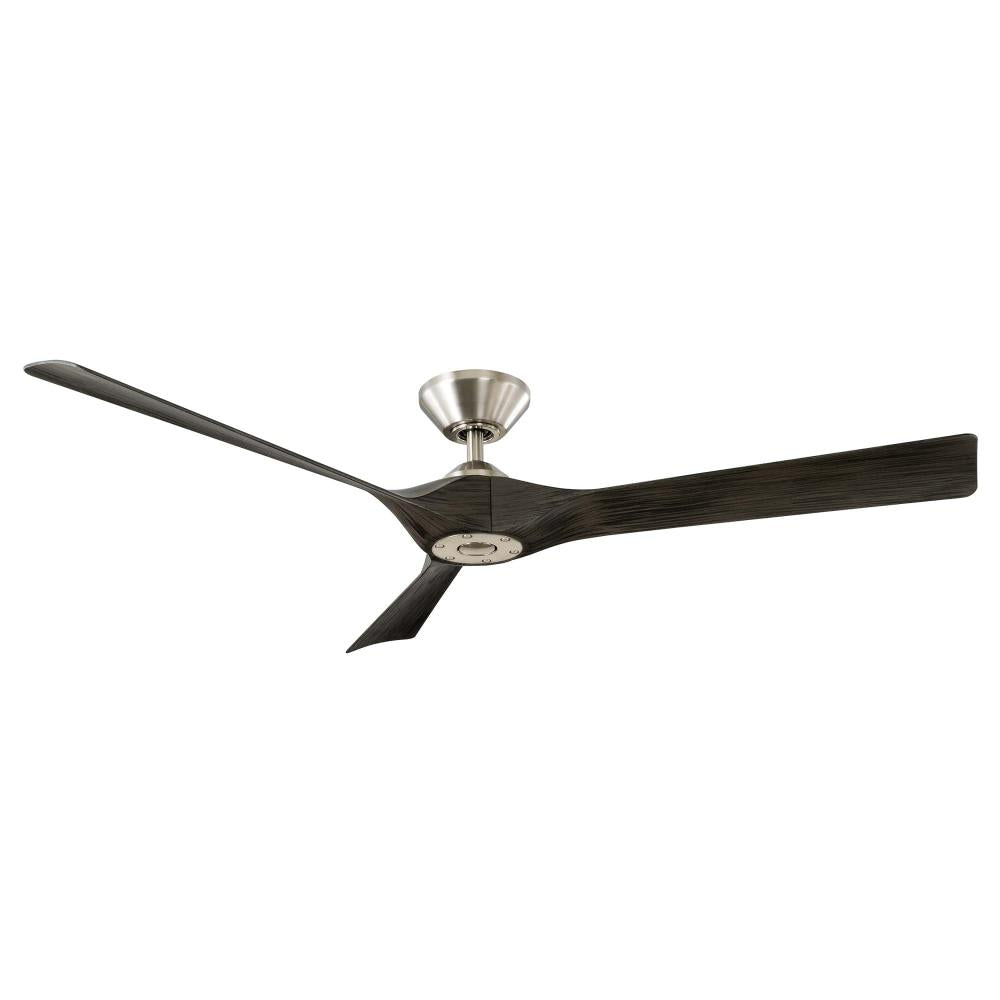 Modern Forms Fans | TORQUE CEILING FAN 58IN Nickel | FR-W2204-58-BN/EB