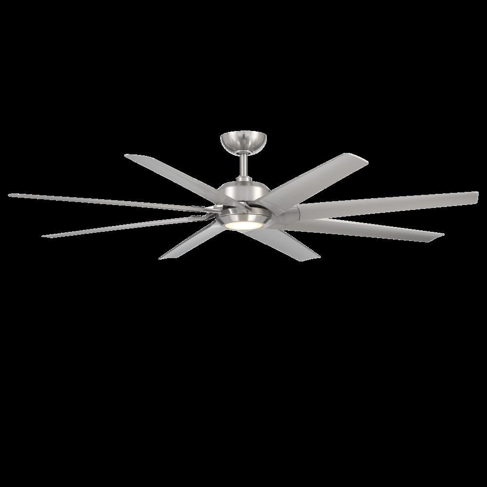 Modern Forms Fans | ROBOTO XL CEILING FAN 70IN 2700K WITH LUMINAIRE Nickel | FR-W2301-70L-27-BN