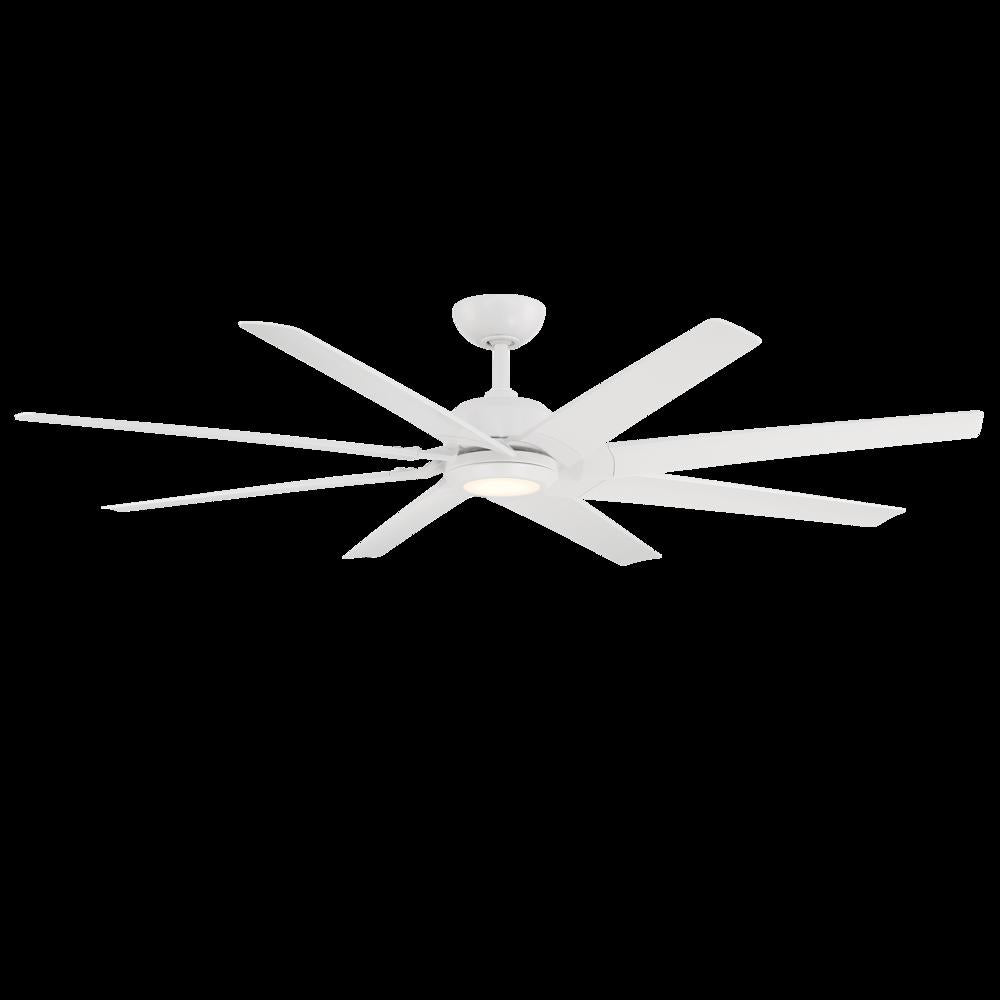 Modern Forms Fans | ROBOTO XL CEILING FAN 70IN 2700K WITH LUMINAIRE White | FR-W2301-70L-27-MW