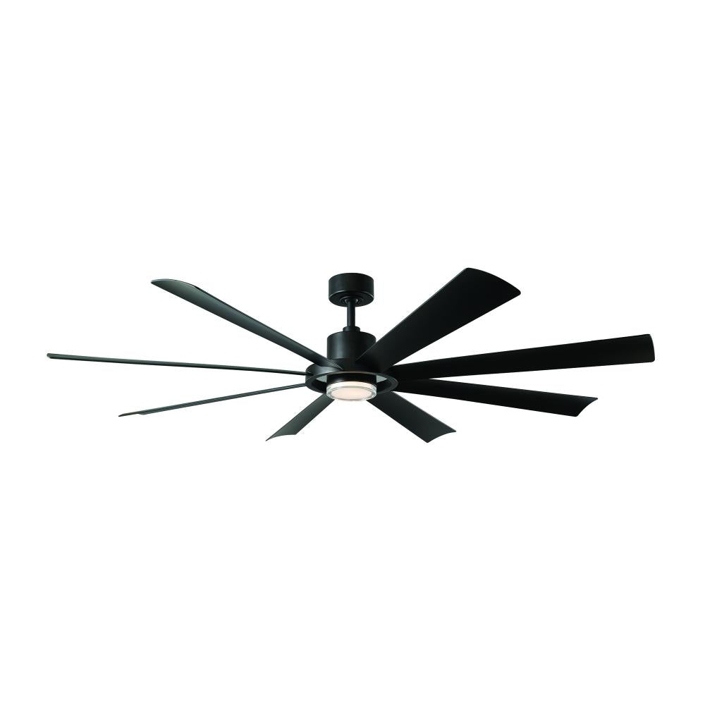 Modern Forms Fans | AURA CEILING FAN 72IN Black | FR-W2303-72L-MB