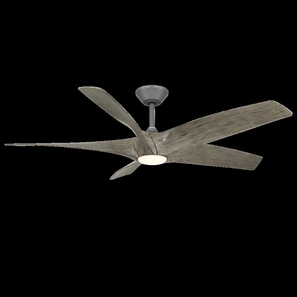 Modern Forms Fans | LUCID CEILING FAN 62IN 3500K Black|Gray|Wood | FR-W2401-62L-GH/WW