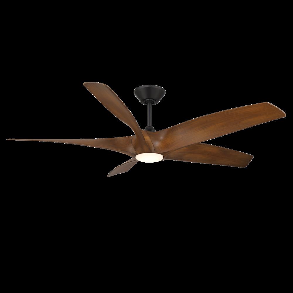 Modern Forms Fans | LUCID CEILING FAN 62IN Black | FR-W2401-62L-MB/DK
