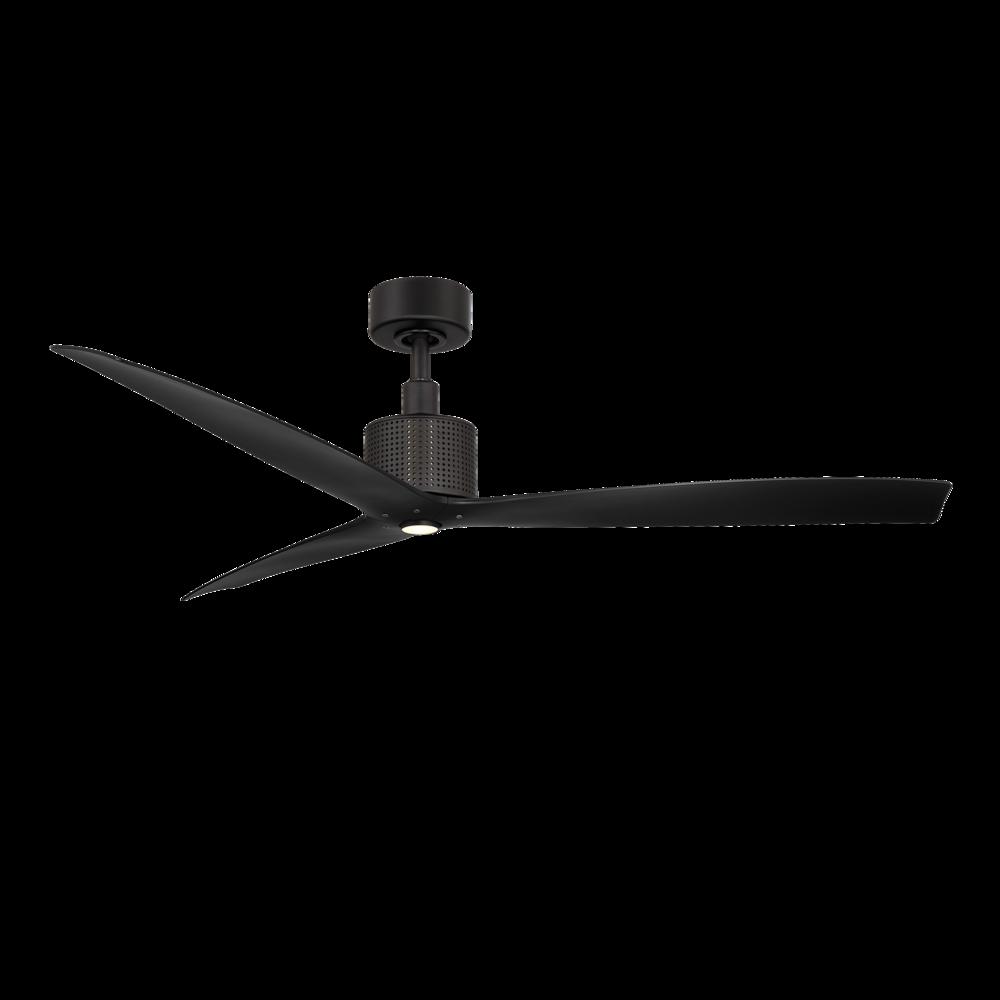 Modern Forms Fans | SPINSTER CEILING FAN 60IN Black | FR-W2404-60L-MB