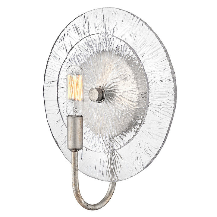 Fredrick Ramond Rene Wall Sconce Medium Single Light Sconce Glacial FR30120GG