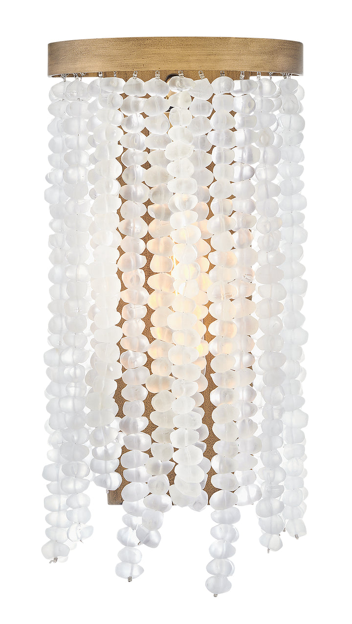 Fredrick Ramond Dune Wall Sconce Medium Single Light Sconce Burnished Gold FR30200BNG