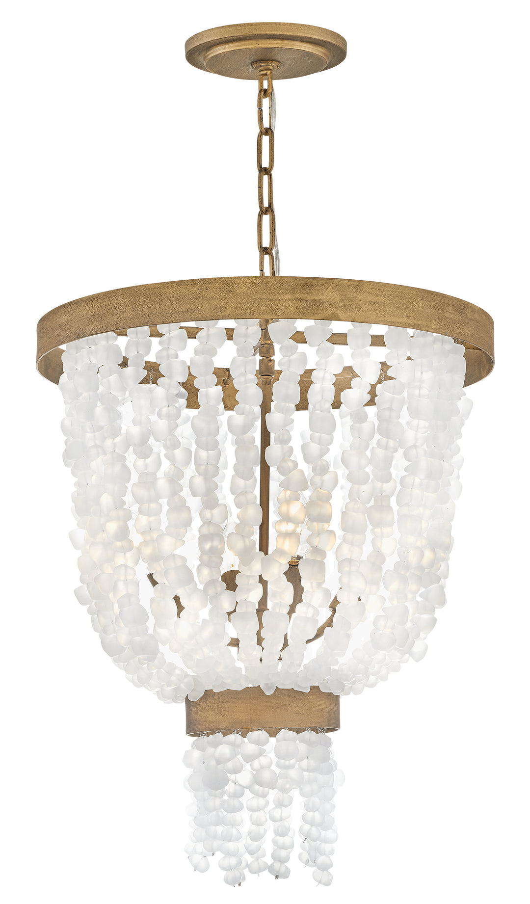 Fredrick Ramond Dune Pendant Large Pendant Burnished Gold FR30204BNG