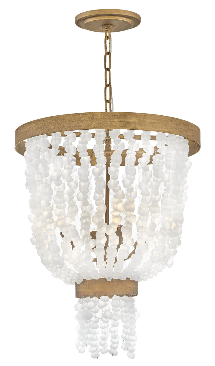 Fredrick Ramond Dune Pendant Large Pendant Burnished Gold FR30204BNG