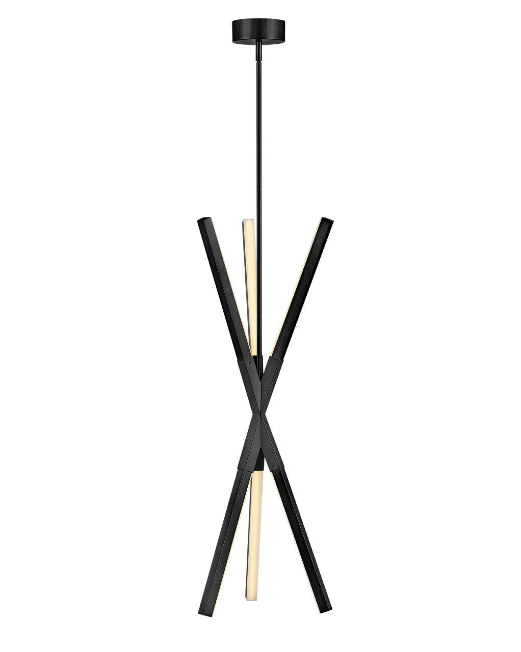 Fredrick Ramond Rae Pendant Medium Pendant Black FR30617BLK